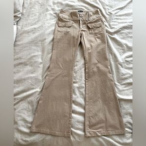 Low Rise Chino Flares